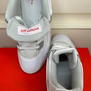 Jordan 4 Retro White Oreo Talla 44