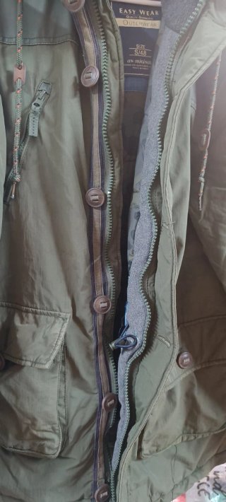 Parka verde Easy Wear