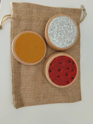 Lote de 7 Discos Sensoriales Táctiles con Bolsa.
