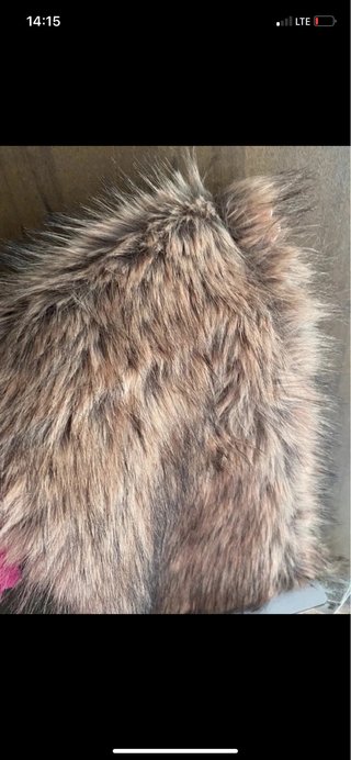 Sciarpa Primark pelliccia sintetica beige/marrone