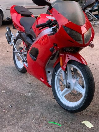 Moto, Hispania de 49 con pistón 80 con papeles