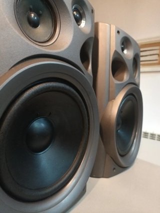 Altavoces Kenwood Vintage Estantería