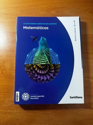 Matemáticas I 1 BACH santillana