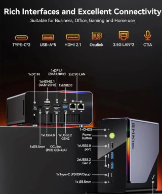 GMKtec Mini PC Ryzen 7 Pro k12