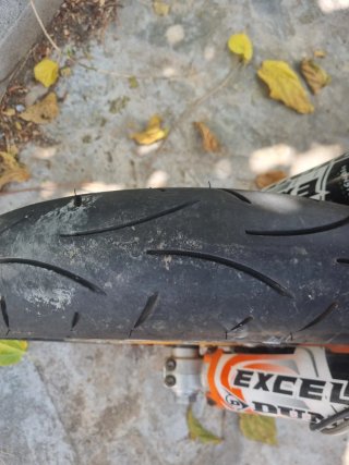 KTM 530 EXC Naranja/Blanca Enduro