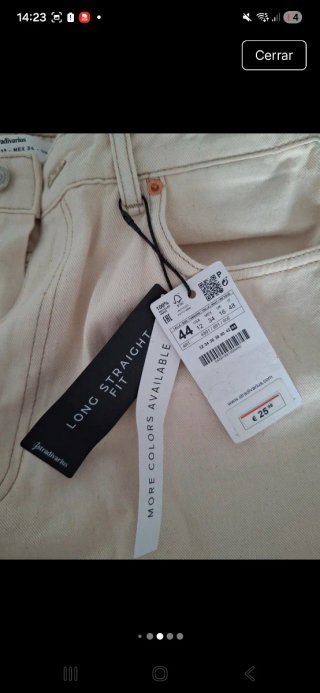 Pantalón beige