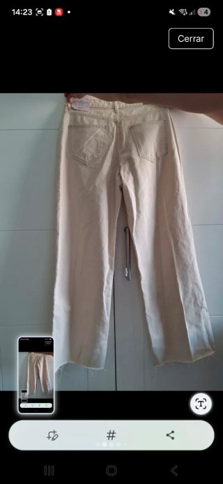Pantalón beige