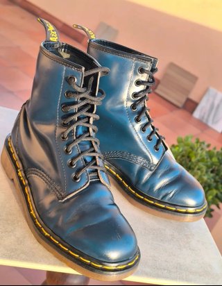 Botines Dr Martens Made in England azul Uk 5 Eu 37