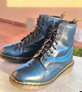 Botines Dr Martens Made in England azul Uk 5 Eu 37