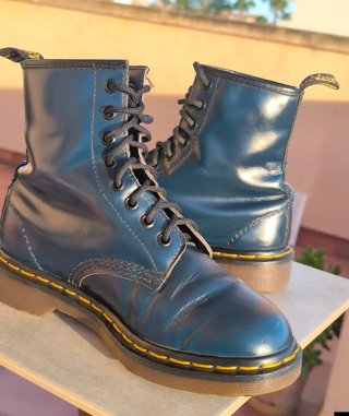 Botines Dr Martens Made in England azul Uk 5 Eu 37