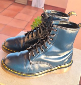 Botines Dr Martens Made in England azul Uk 5 Eu 37