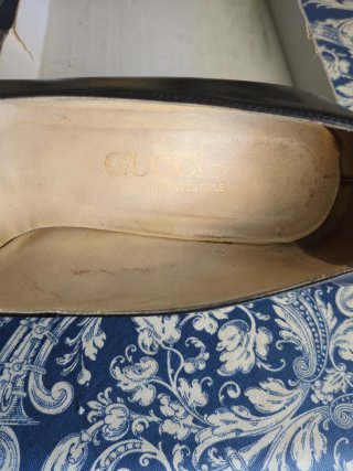 Scarpe in pelle vintage Gucci originali