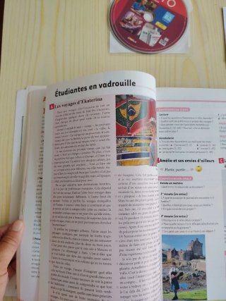 Libro texto y cuaderno ejercicios Édito B2