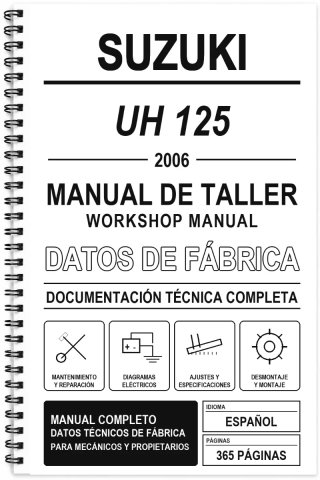 Manual de Taller Suzuki UH 125 (2006)