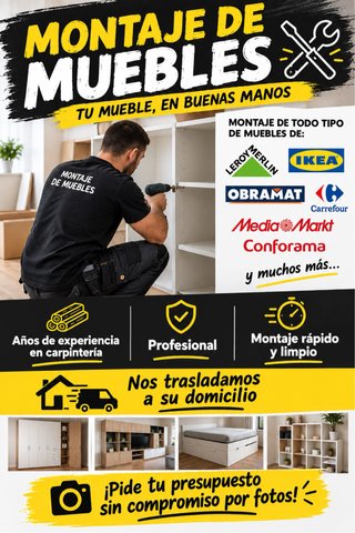 MONTADOR DE MUEBLES