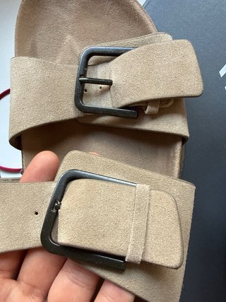 Sandalias Zara Hombre Beige