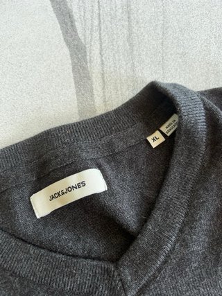 Jersey Jack & Jones gris talla XL