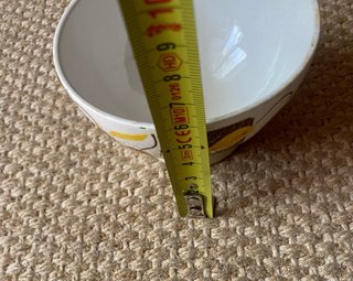 Taça Sacavém antiga tons castanho