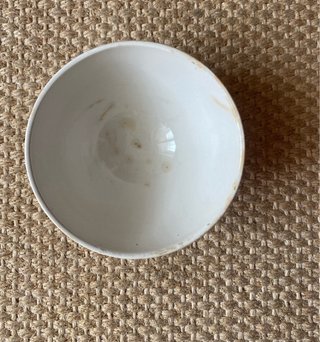 Taça Sacavém antiga tons castanho