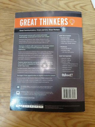 GREAT THINKERS A1+ Workbook and Digital Workbook