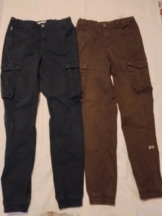 Pantaloni cargo ragazzo 2 pezzi