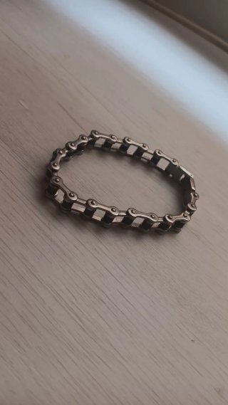 Pulsera cadena de moto