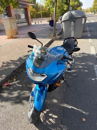 BMW K 1200 R Sport Azul/Plata