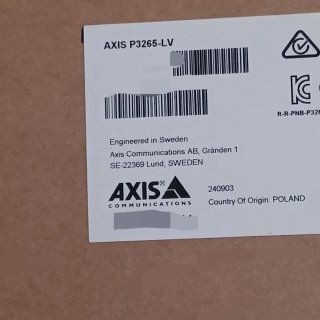 AXIS PL3265 Cámara Vigilancia Seguridad
