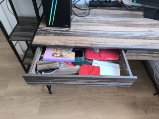 Mesa Escritorio y Estantería