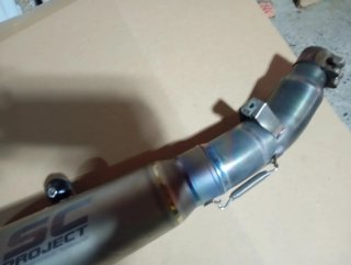 Escape SC Project Para Triumph speedtriple 1050