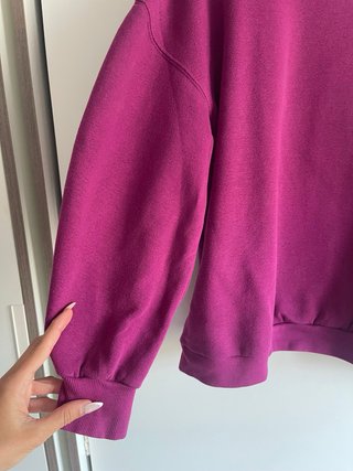 Sudadera Bershka Morada