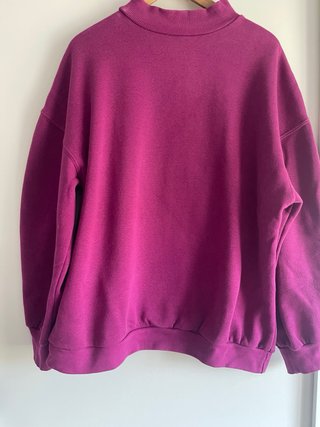 Sudadera Bershka Morada
