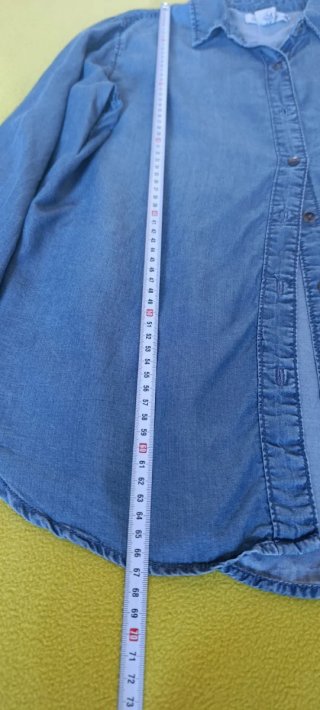 Camisa vaquera azul