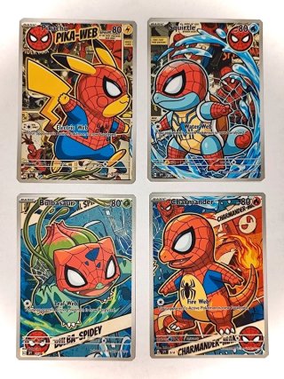 Fun Art Unica Charmander Spider-verse