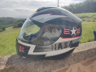 Casco Moto Infantil SHIRO Azul