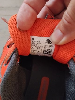 Scarpe uomo grigio/arancioni