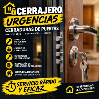 Cerrajero 24H urgencias