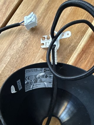 Lámpara colgante Ikea diseño geométrico