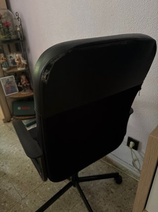 Silla de escritorio negra son 2