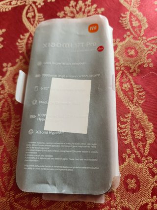 Xiaomi 17T Pro. 12 GB, 512 RAM está perfecto,nuevo