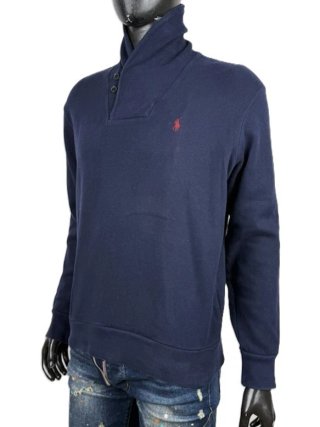 Polo Ralph Lauren Felpa Toppe Uomo M Blu Cotone