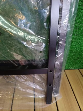 Amazon Basics Carro metálico con 3 niveles, Negro