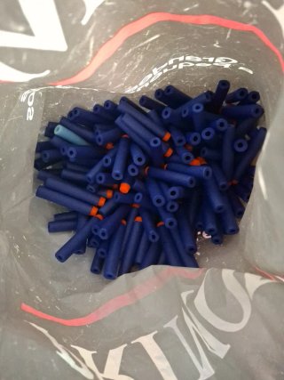 164 Balas Nerf Azules
