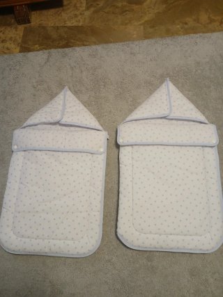 Sacos para capazos gemelar o cunas