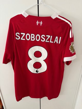 Camiseta Liverpool 1ª 2025/2026 #8 Szoboszlai