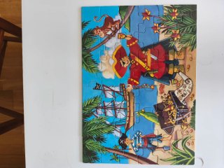 Puzzles Dideco Indio y Pirata 36 piezas