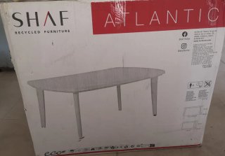 Mesa de terraza Shaf Atlantic 1,70 + 55 cm