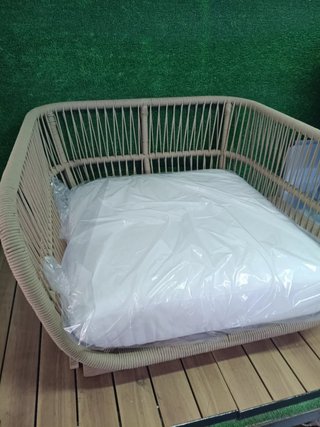 Sklum Sillón de jardín en madera acacia y cuerda