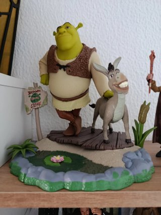 Figura Shrek y Asno Coleccionable