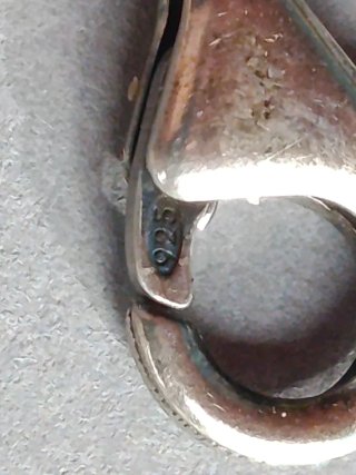 Pulsera de cuero trenzado y plata